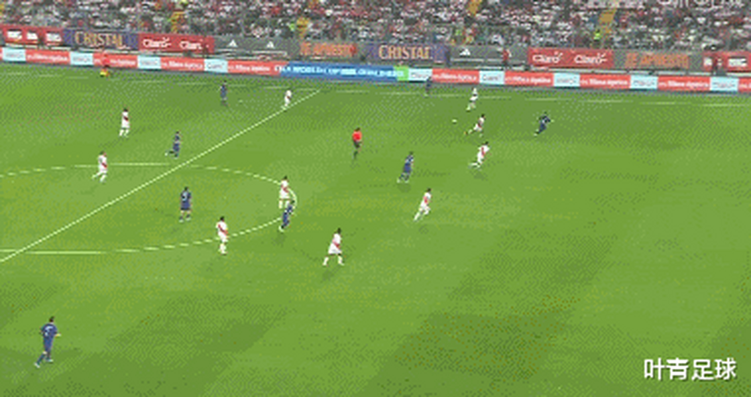 阿根廷队大胜秘鲁队，晋级半决赛