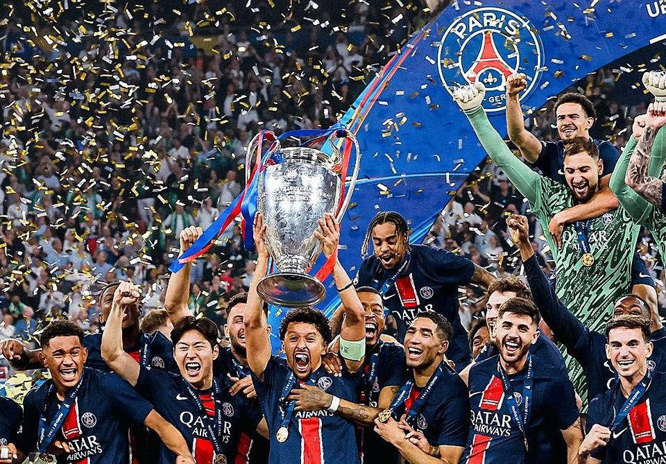 巴黎圣日耳曼客场逼平摩卡，保持不败纪录